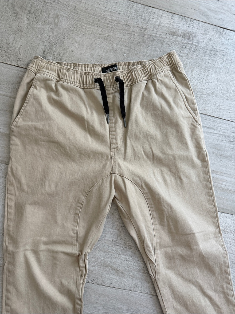 Zanerobe Men’s Tan Drawstring Chinos